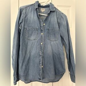 J Crew Everyday Chambray Shirt